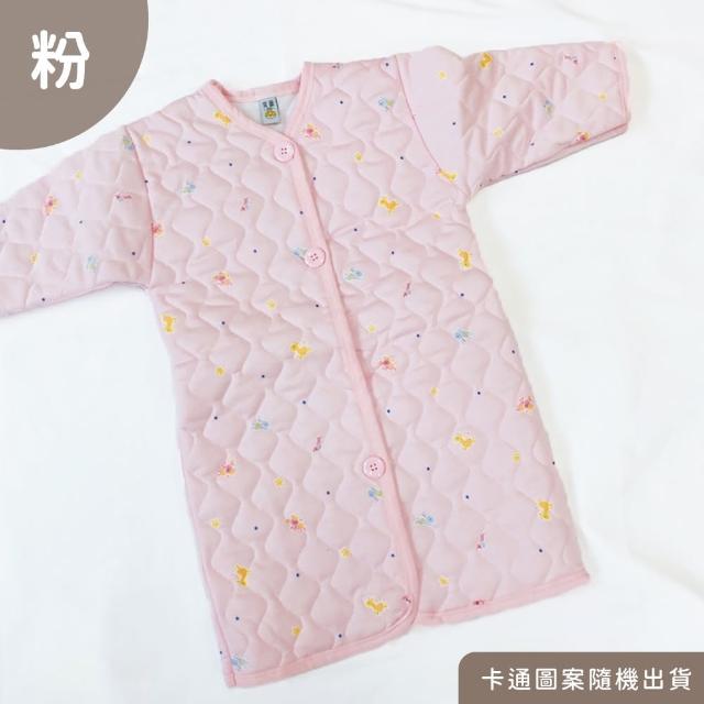【Oluna 歐露娜】雙園小童暖長袖睡袍 26號 寶寶睡袍 寶寶和服 寶寶防踢被 幼童睡袍 兒童睡袍
