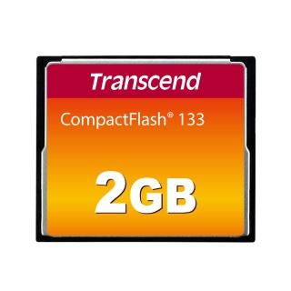 【Transcend 創見】133X CF 2GB CompactFlash 記憶卡(TS2GCF133 新舊包裝隨機出貨)