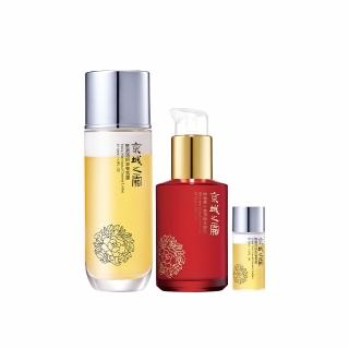 【牛爾京城之霜】尾牙頭獎組 早晚美肌獨家組 雙激滋養雪露120ml+60植萃全能乳70ml(乾肌/混合肌 深度保水)
