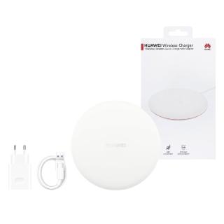 【HUAWEI 華為】原廠 無線充電板 CP60 - 贈英規充電器+Type C傳輸線 - 白色(盒裝)