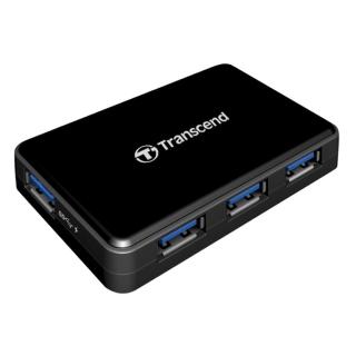 【Transcend 創見】極速USB 3.1 HUB多功能4埠集線器(含1埠支援快速充電-TS-HUB3K)