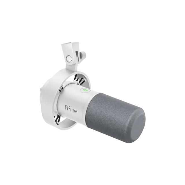 【FIFINE】K688 USB/XLR動圈式電腦麥克風(專業錄音室級音質)