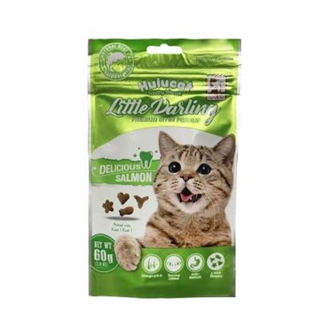 【Hulucat】卡滋化毛潔牙餅60g*12入(貓點心/貓零食/貓餅乾/化毛排毛)