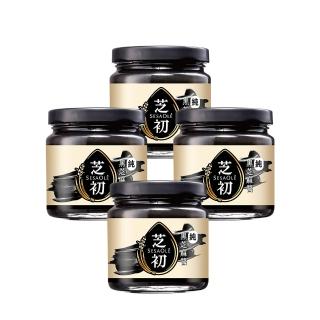 【芝初】黑芝麻醬x4罐任選(無加糖純黑芝麻醬/好抹黑芝麻醬)170gx4