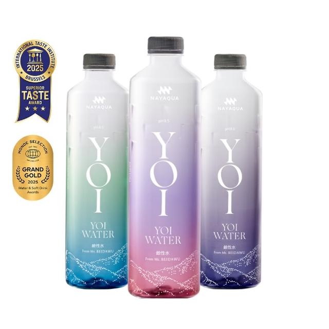 【NAYAQUA 耐雅格生技】YOI WATER 鹼性水 600mlx2箱(共48入；官方直營)