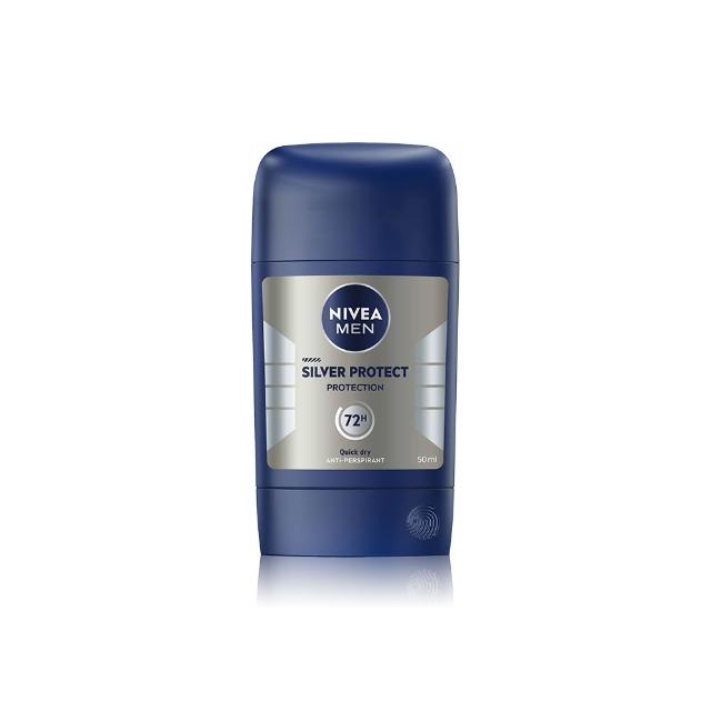 【NIVEA 妮維雅】男士止汗爽身乳膏Pro升級版50mlx3入(乾適活力/極限動力-銀炫魅力/48H乾爽/敏感肌適用)