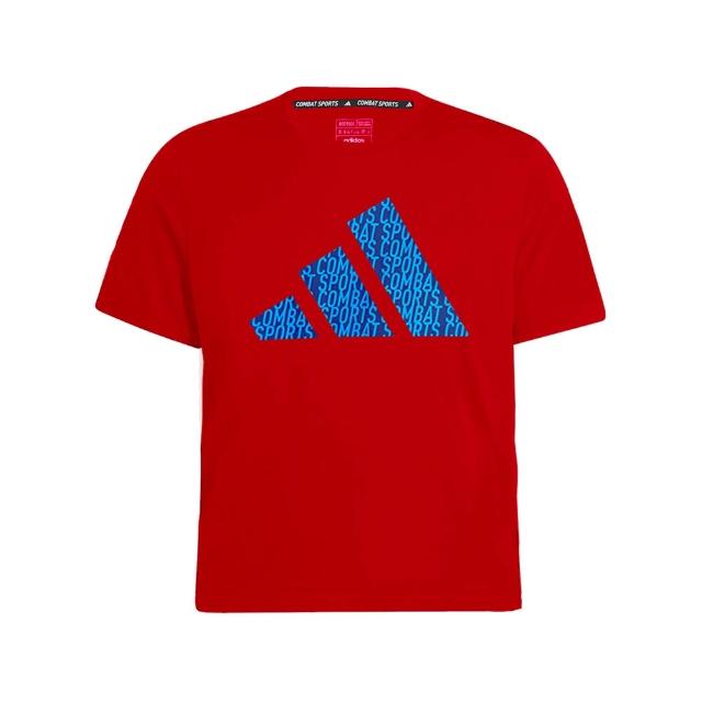 【adidas 愛迪達】兒童運動吸濕排汗短袖上衣(短T 小學 大童 透氣 快乾 涼感 彈性 親膚 休閒 室內體能 運動)