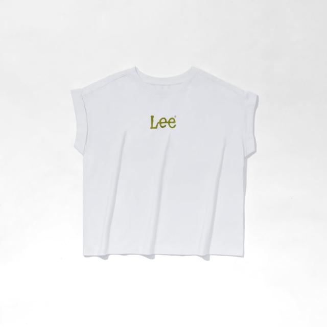 【Lee】出清品-女裝 短袖T恤 / 胸前 小LOGO印花 連肩袖 共4色 季節性版型(LL230015)