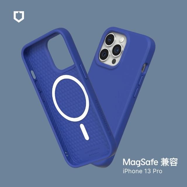 【RHINOSHIELD 犀牛盾】iPhone 13 Pro 6.1吋 SolidSuit MagSafe兼容 磁吸手機保護殼(經典防摔背蓋殼)