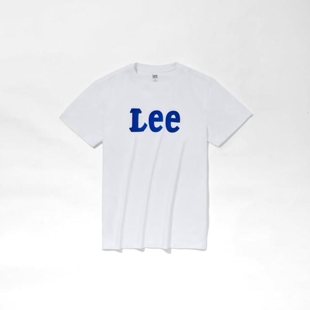 【Lee】出清品-男裝 短袖T恤 / 經典撞色 大LOGO 共4色 標準版型(LL230009)