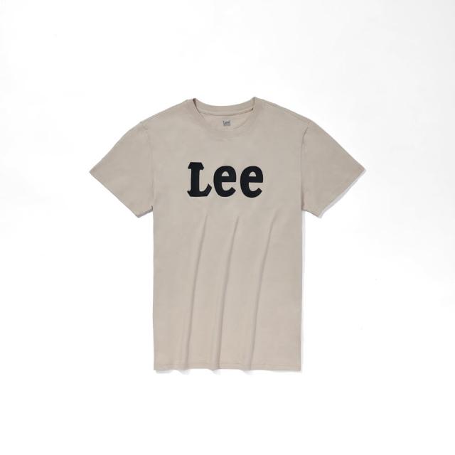 【Lee】出清品-男裝 短袖T恤 / 經典撞色 大LOGO 共4色 標準版型(LL230009)