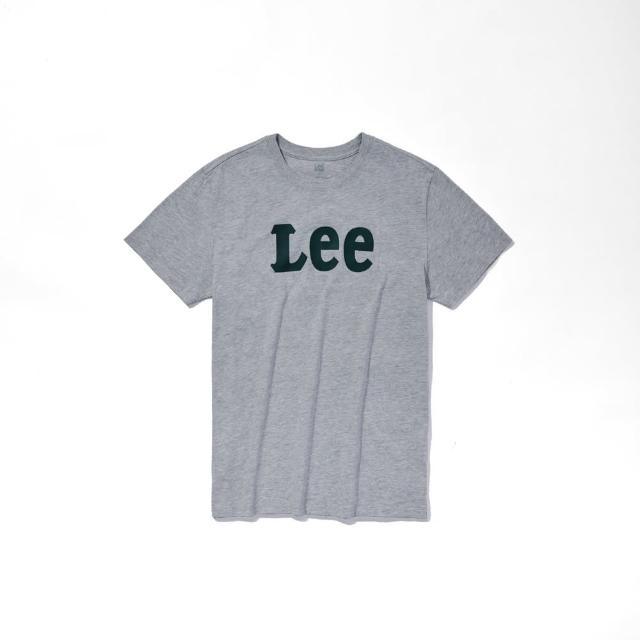 【Lee】出清品-男裝 短袖T恤 / 經典撞色 大LOGO 共4色 標準版型(LL230009)