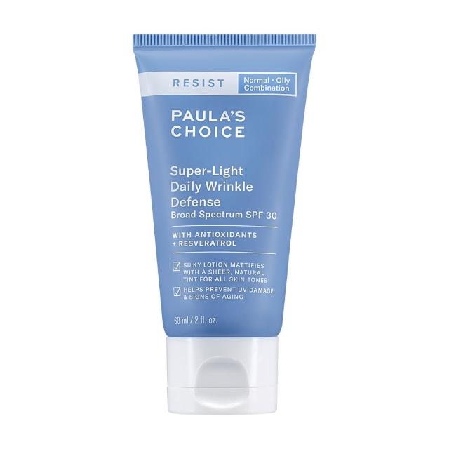 【PAULA’S CHOICE 寶拉珍選】抗老化防曬乳60ml任選*共2入(SPF30潤色款/SPF50無油款/SPF50保濕款)