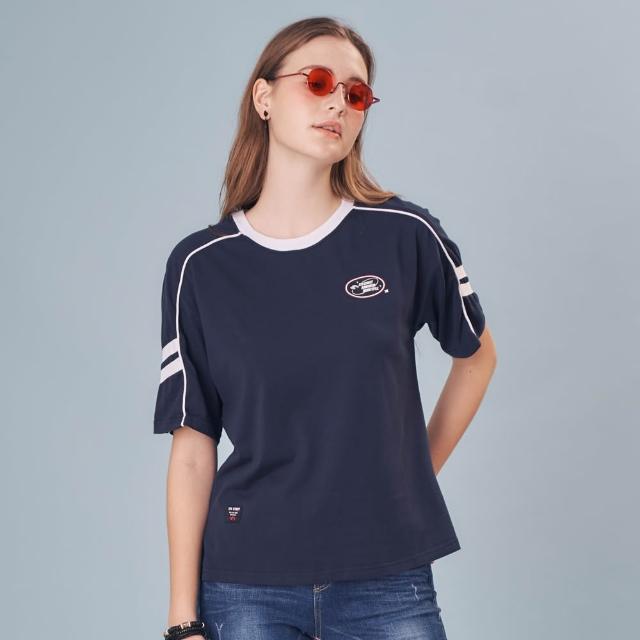 【5th STREET】男裝 女裝 短t 短袖 上衣 t恤 TEE logo 圖案 經典 黑色 藍色 白色(多款任選)