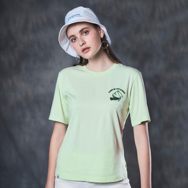 【5th STREET】男裝 女裝 短t 短袖 上衣 t恤 TEE logo 圖案 經典 黑色 藍色 白色(多款任選)