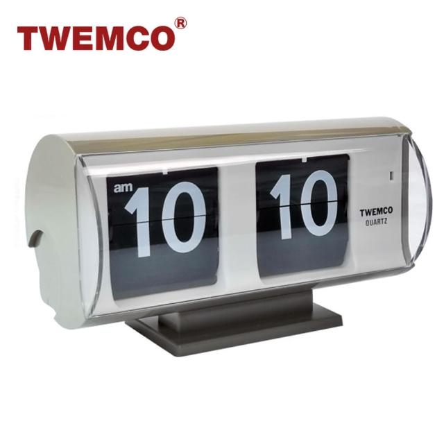 【TWEMCO】QT-30T 翻頁鐘 時鐘 復古半圓(共5色)