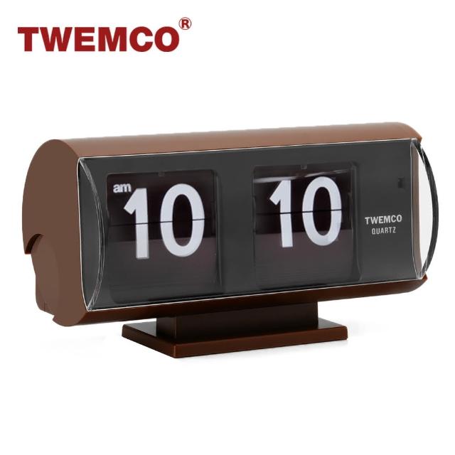 【TWEMCO】QT-30T 翻頁鐘 時鐘 復古半圓(共5色)