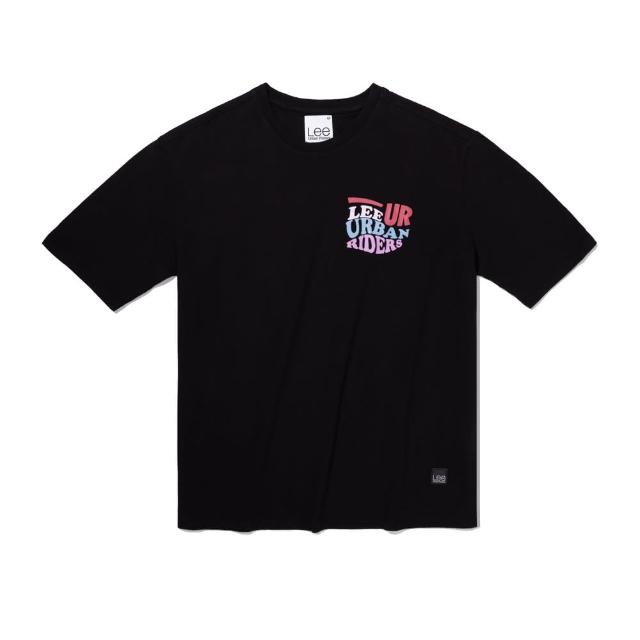 【Lee】出清品-女裝 短袖T恤 / 左胸藝術字體 共2色 季節性版型(LB302060848 / LB302060K11)