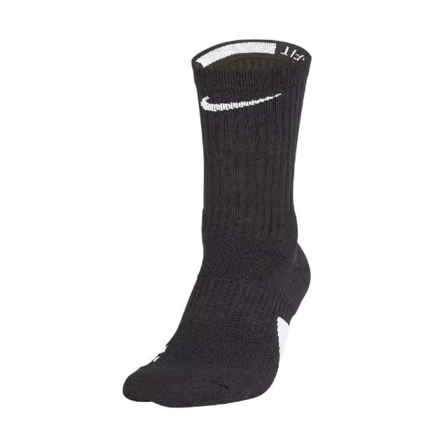 【NIKE 耐吉】襪子 Elite 黑 菁英襪 籃球襪 長襪 中筒襪 單雙入 SX7622-013