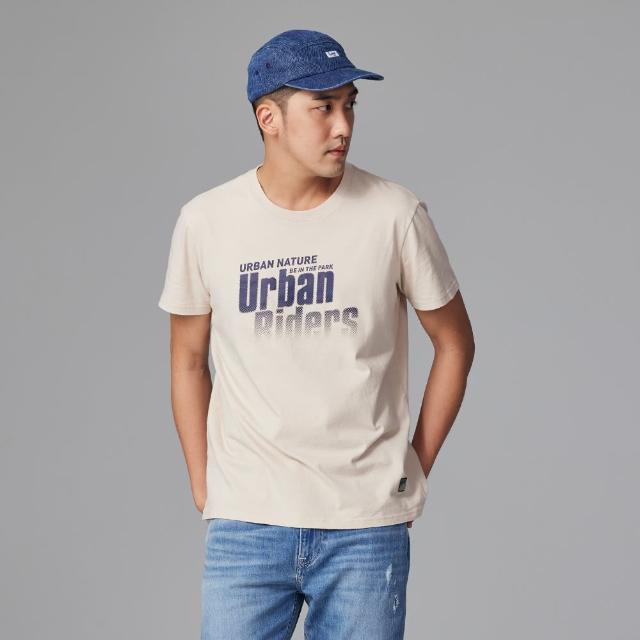 【Lee】出清品-男裝 短袖T恤 / UR系列LOGO 共2色 標準版型(LB30202197W / LB302021857)