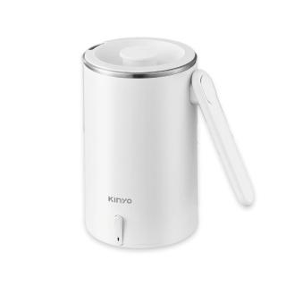 【KINYO】0.6L旅行快煮壺 304不鏽鋼隨行杯(電熱水壺/電煮壺)