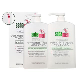 【SEBAMED 施巴】ph5.5潔膚露1000ml共2入(航空版)