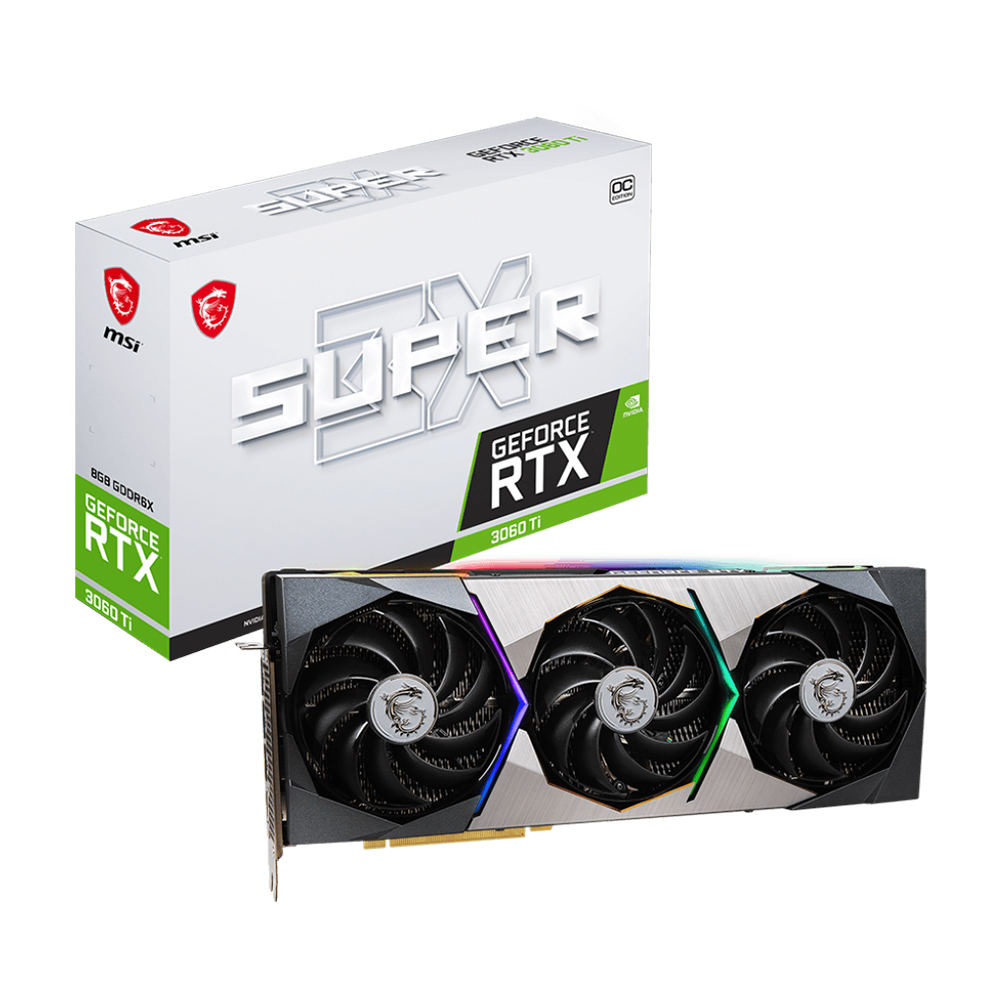 MSI 微星】GeForce RTX 3060 Ti SUPER 3X 8GD6X OC 顯示卡- momo購物網