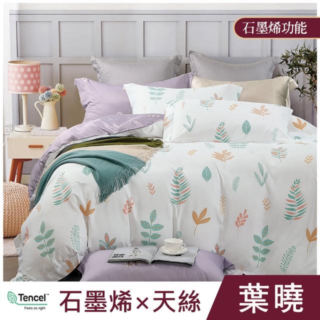 【ALAI 寢飾工場】台灣製 石墨烯×天絲四季被(150X190/涼被/可水洗/多款任選)