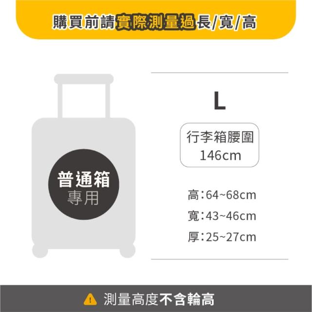 【GE嚴選】防水行李箱透明保護套(行李箱套 行李箱防塵套 旅行箱保護套)