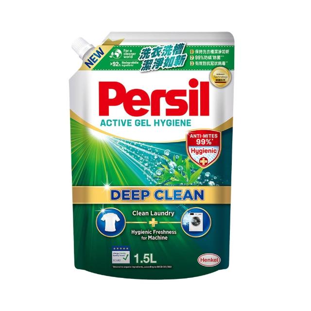 【Persil】深層酵解洗衣精1500ml補充包x2包