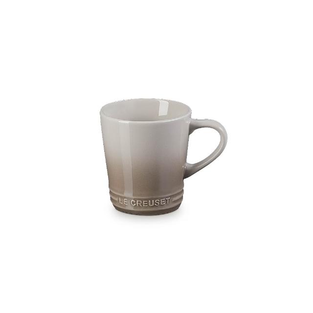 【Le Creuset】瓷器V馬克杯-330ml(極光午夜藍/肉豆蔻 2色選1)