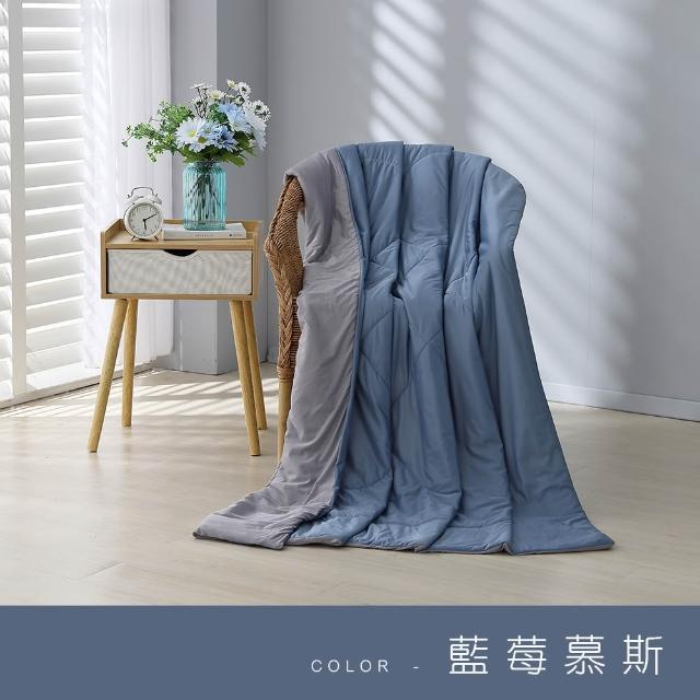 【ISHUR 伊舒爾】買1送1 玩色雙面冰凍涼被(涼感被/超密針織技術夏被/超滑順/多款選)