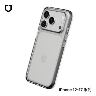 【RHINOSHIELD 犀牛盾】iPhone 全系列 Clear 抗黃化透明防摔手機殼(相機鍵按鈕/開孔版)