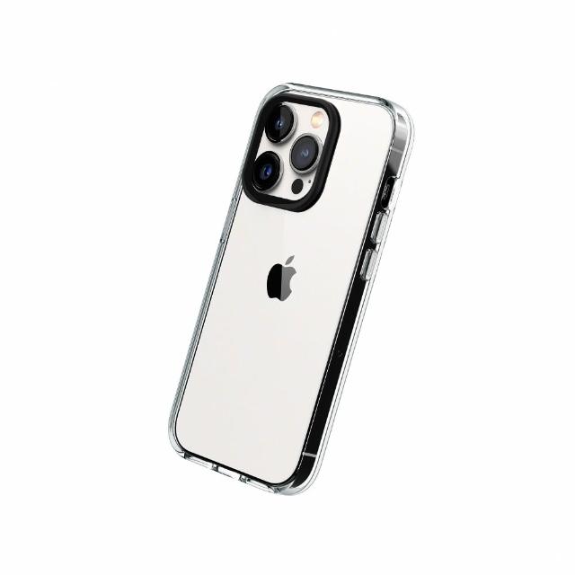 殼貼超值組【RHINOSHIELD 犀牛盾】iPhone全系列Clear透明防摔殼(相機鍵按鈕/開孔版)+抗藍光壯撞貼PRO