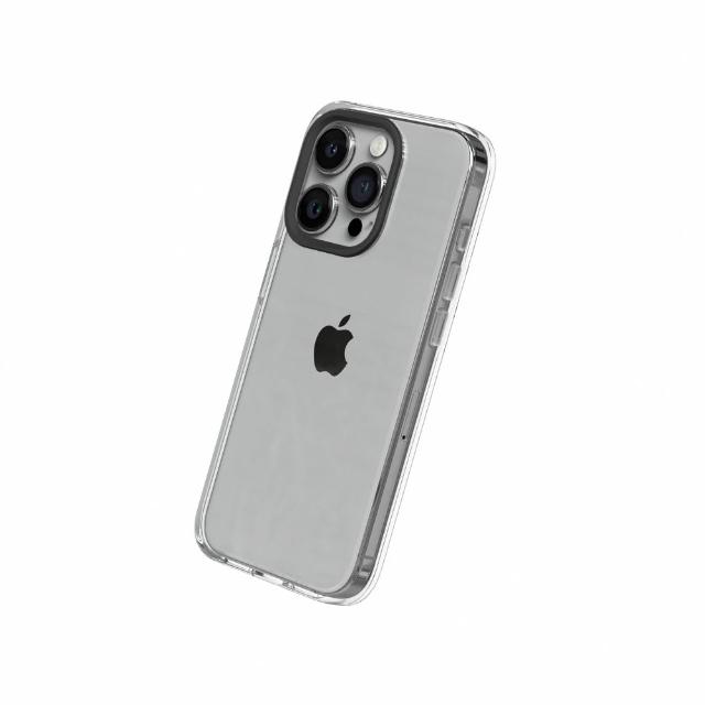 殼貼超值組【RHINOSHIELD 犀牛盾】iPhone全系列Clear透明防摔殼(相機鍵按鈕/開孔版)+抗藍光壯撞貼PRO