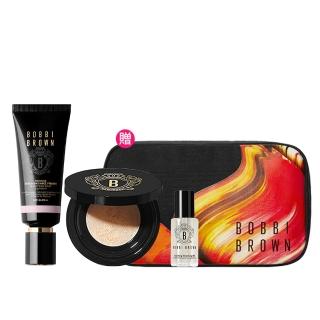 11387706 OL 【Bobbi Brown 芭比波朗】冬蟲夏草完美持妝定妝組(亮膚持妝乳 SPF 24 PA++ 40ml+奢光蜜粉10g/防曬)