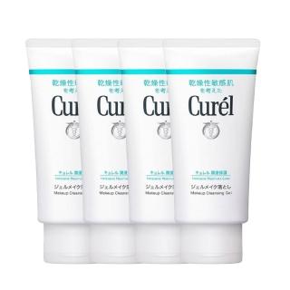 【日本花王Curel】買2送2★潤浸保濕深層卸妝凝露130g_4入組