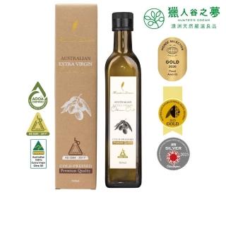 【Hunter’s Dream 獵人谷之夢】澳洲原裝特級初榨橄欖油 500ml(可生飲/酸價0.2%/三大國際認證)