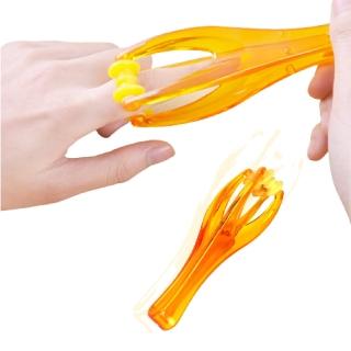 【放鬆美學】多功能手指按摩器-2入(穴道 疏通 滾珠按摩 按摩夾 滾輪按摩 關節按摩器 紓壓)