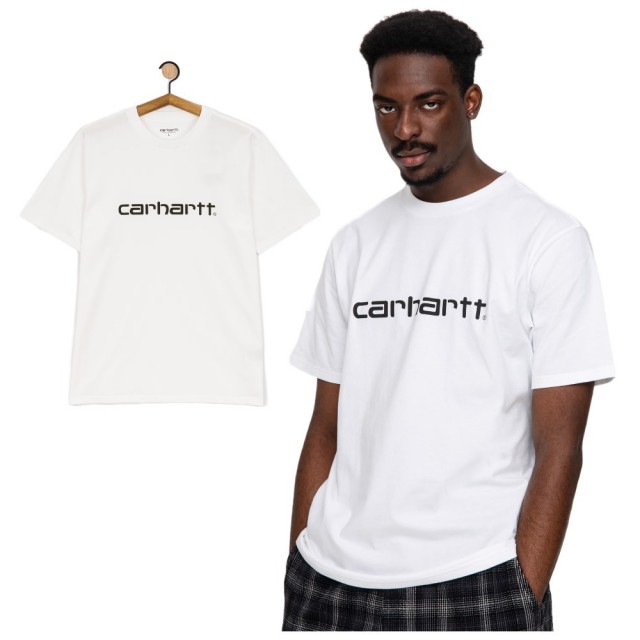 【carhartt】Carhartt wip 純棉 基本款字母logo 圓領 短袖T恤 多色可選(美國進口平行輸入)