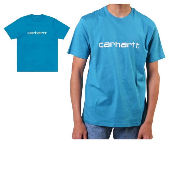 【carhartt】Carhartt wip 純棉 基本款字母logo 圓領 短袖T恤 多色可選(美國進口平行輸入)