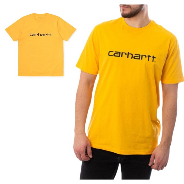 【carhartt】Carhartt wip 純棉 基本款字母logo 圓領 短袖T恤 多色可選(美國進口平行輸入)