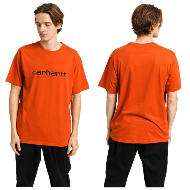 【carhartt】Carhartt wip 純棉 基本款字母logo 圓領 短袖T恤 多色可選(美國進口平行輸入)