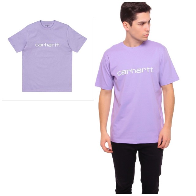 【carhartt】Carhartt wip 純棉 基本款字母logo 圓領 短袖T恤 多色可選(美國進口平行輸入)