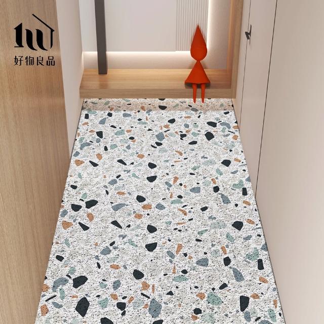 【好物良品】180x120cm_獨家設計藝術系列剪裁陽台玄關絲圈刮泥地墊(腳踏墊 除塵地墊 玄關墊 陽台地墊)