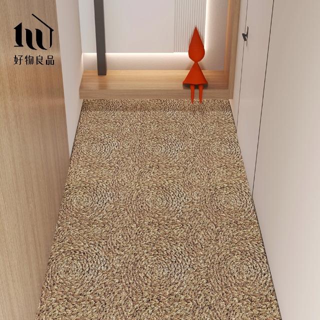 【好物良品】180x120cm_獨家設計藝術系列剪裁陽台玄關絲圈刮泥地墊(腳踏墊 除塵地墊 玄關墊 陽台地墊)