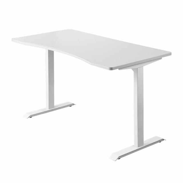 【FUNTE】Stable 固定式辦公電腦桌 150x80cm 弧度桌板 八色可選(書桌 工作桌 桌子)