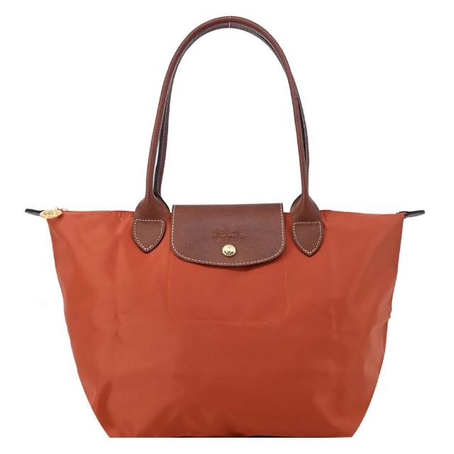 【LONGCHAMP】LE PLIAGE ORIGINAL/GREEN系列原創/刺繡摺疊肩背包(中/多款選)