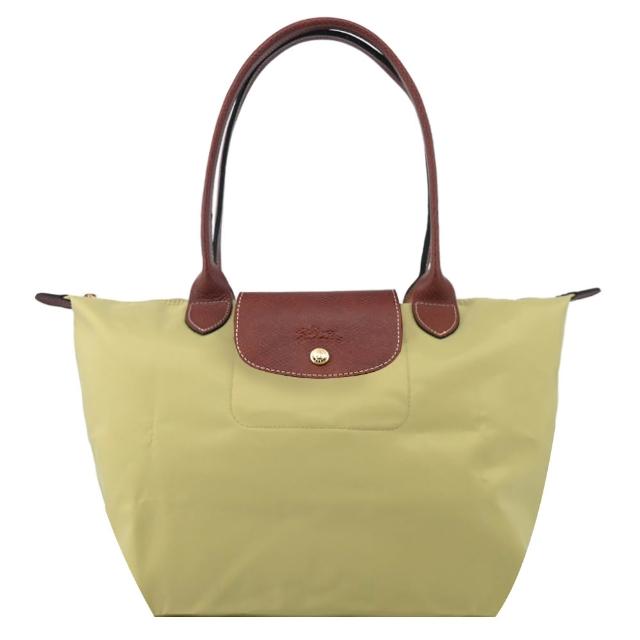 【LONGCHAMP】LE PLIAGE ORIGINAL/GREEN系列原創/刺繡摺疊肩背包(中/多款選)