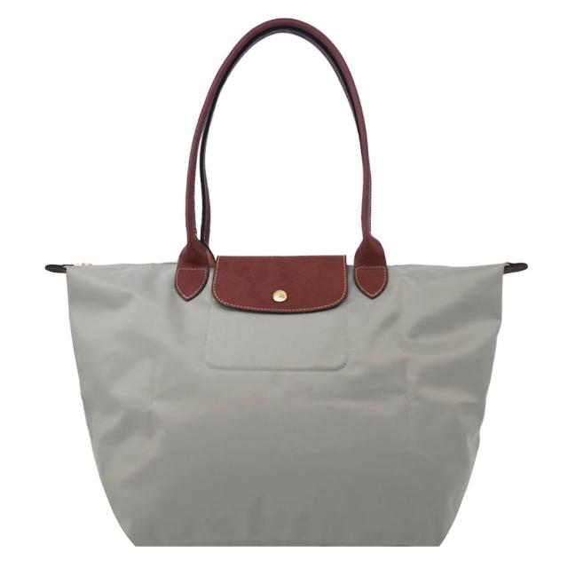 【LONGCHAMP】LE PLIAGE ORIGINAL/GREEN系列原創/刺繡摺疊肩背包(中/多款選)